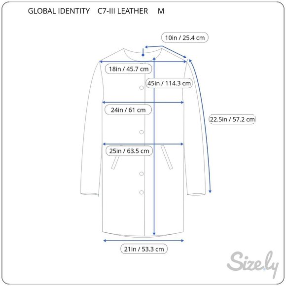 Vintage Global Identity G-III Full Length Black Leather Trench Coat Women Medium - Picture 9 of 9